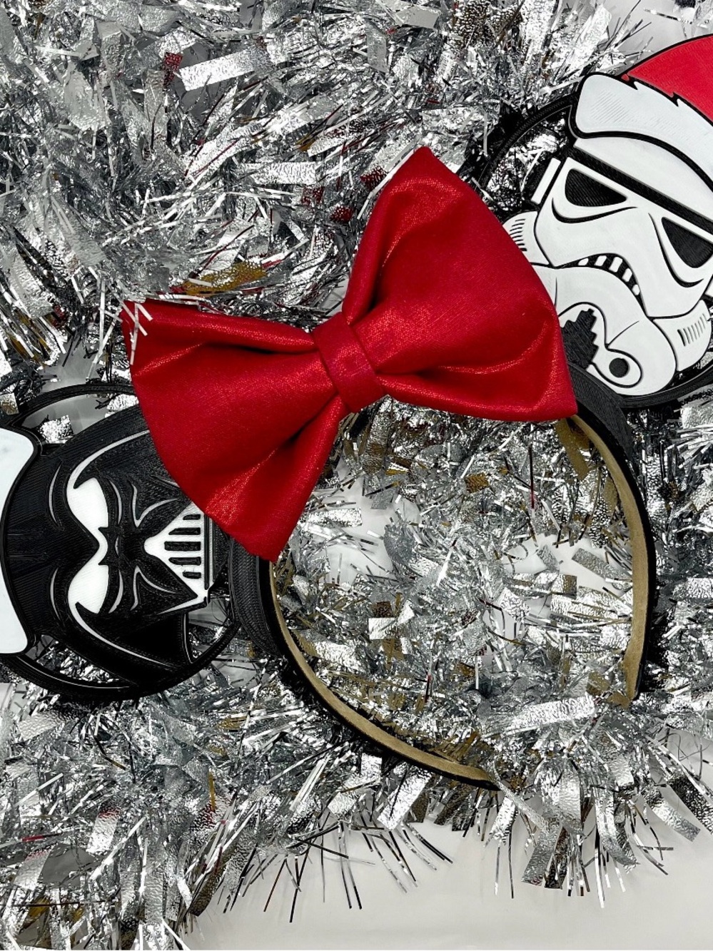 Disney Star Wars Christmas Mouse Ears | Darth Vader + Stormtrooper